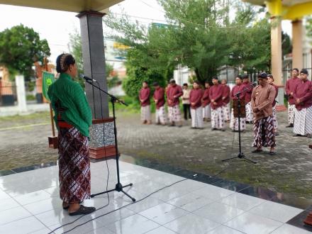 Hari Jadi Kalurahan Srimartani ke-76 Diperingati Dengan Upacara