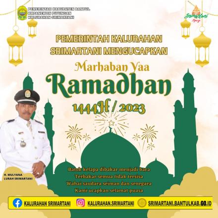 Selamat Datang Bulan Suci Ramadhan 1444 H