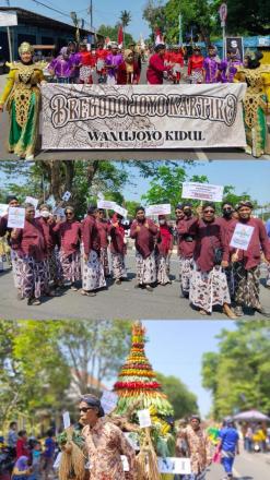 Srimartani Ikuti Kirab Budaya Hari Jadi Ke-192 Kabupaten Bantul