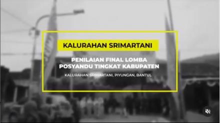 Padukuhan Wanujoyo Kidul melaksanakan penilaian dalam rangka Lomba Posyandu tingkat Kabupaten