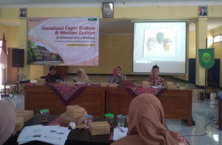 Dinas Kebudayaan Gelar Sosialisasi Cagar Budaya dan Warisan Budaya di Srimartani