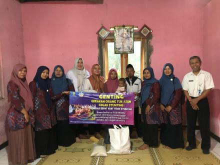 Gerakan Orang Tua  Asuh Cegah Stunting di Srimartani