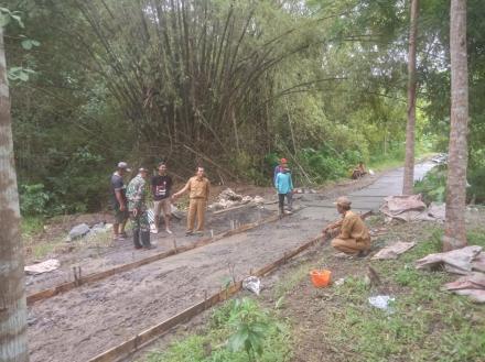 Pembangunan JalanTembus TMMD Selesai Dikerjakan